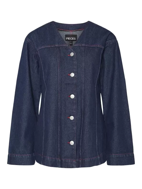 Product carousel image - PCDEMI DENIMSKJORTE, Blue Indigo | 1