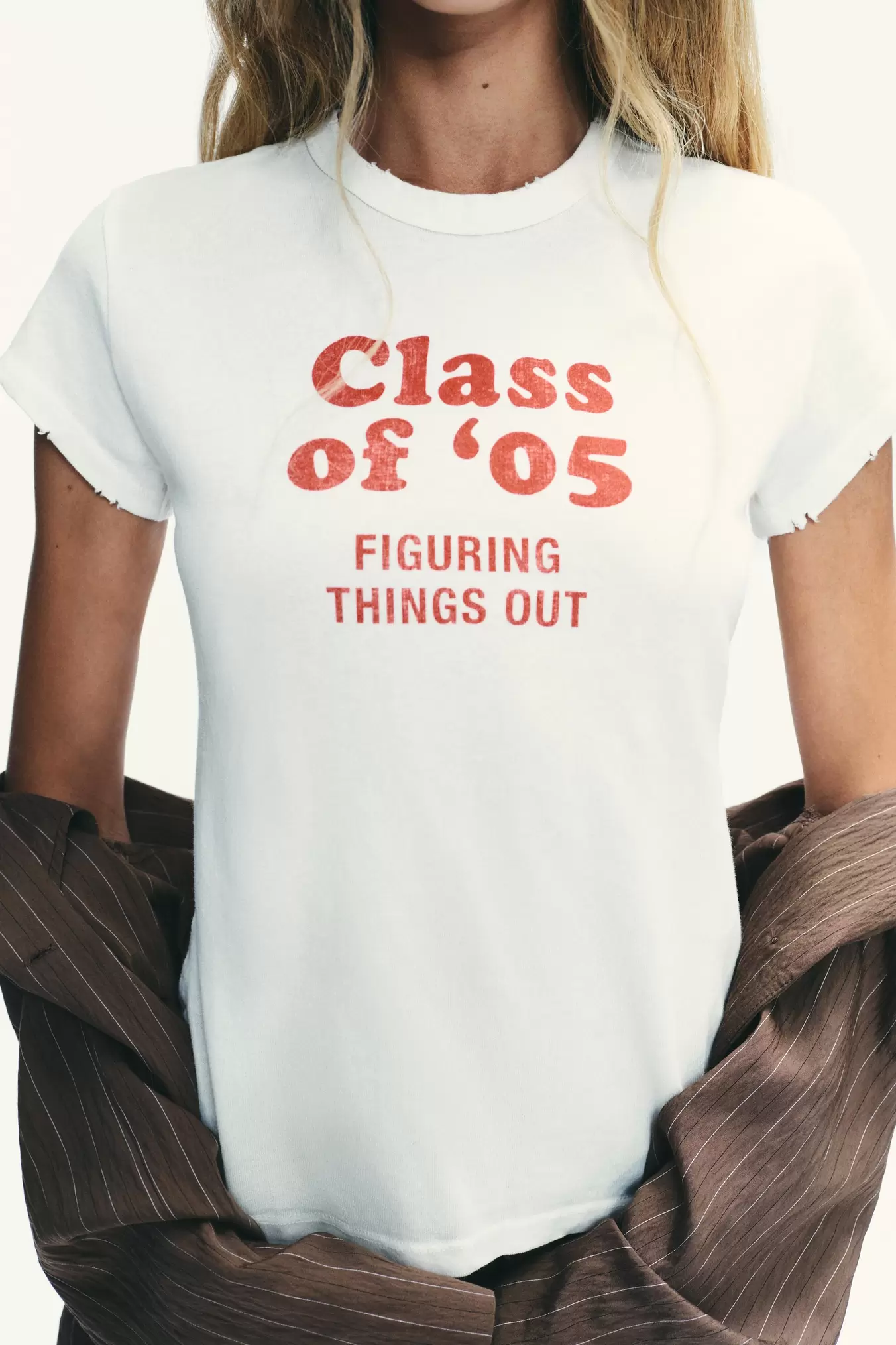 RUSTIK T-SHIRT MED TEKST