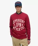 Athletic sweatshirt med print