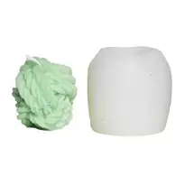 Silikoneform til at støbe lys – garnnøgleform – 7,6×7,6×7,2 cm