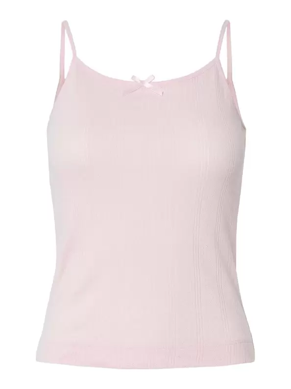 Product carousel image - PCMARIE POINTELLE TOP, Pink-A-Boo | 1