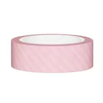 Paper Tape 15 mm stribe rosa