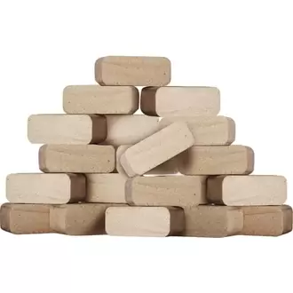 Premium træbriketter 96x10 kg