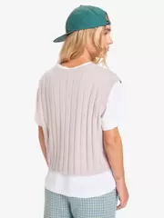 Parit Tank ‑ Crew Neck Knitted Vest for Women