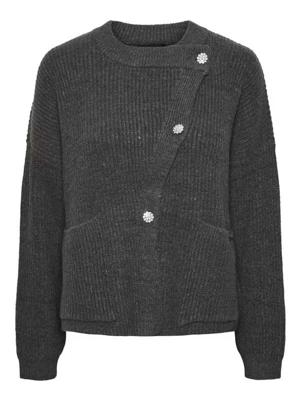 Product carousel image - PCSIGA STRIKKET CARDIGAN, Magnet | 1