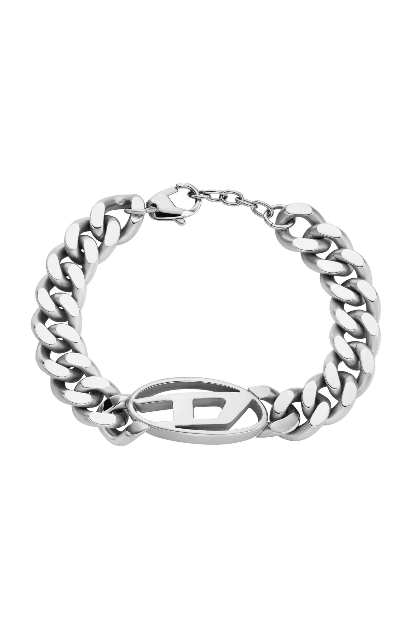 Oval D Logo Chain Bracelet