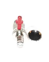 Kuglehane m/Slutmuffe 1/2"