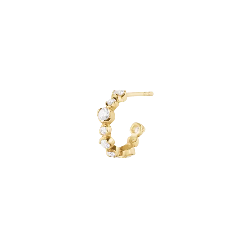 GEORG JENSEN SIGNATURE DIAMONDS Ørering, Hoop, enkel