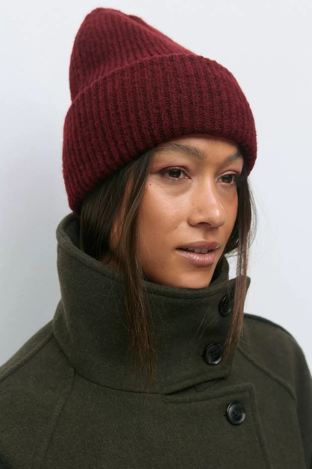 Rib beanie