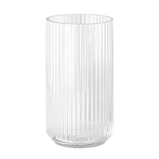 Lyngby by Hilfing vase klart glas 25 cm
