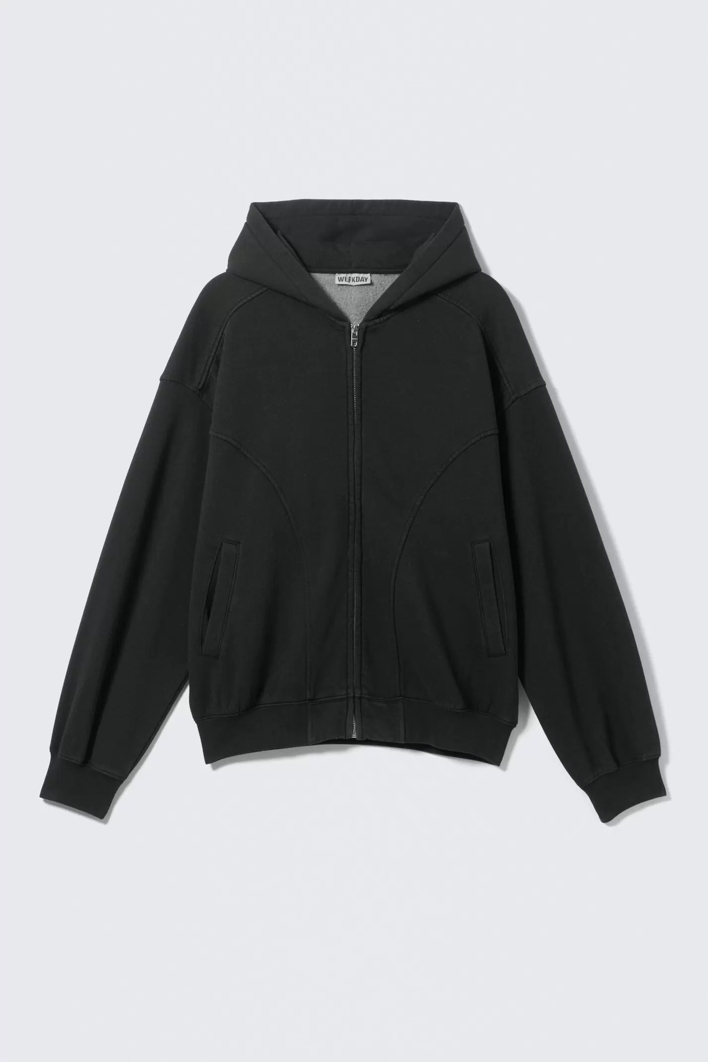 ROUND OVERSIZED ZIP HOODIE550 DKK230 DKK