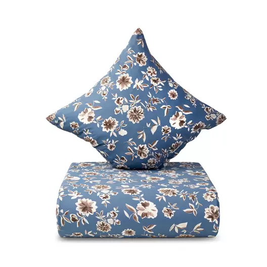 Nordisk Tekstil Arctic Jardin sengetøj blå 220x140 cm