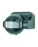 Udendørs bevægelsessensor 12 m, 180° PIR sensor sort