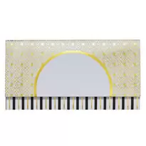 Gavekortkuvert hvidt tema