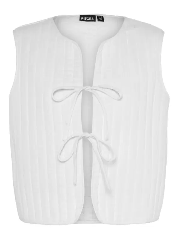 Product carousel image - PCMASTINA BOMULD VEST, Cloud Dancer | 1