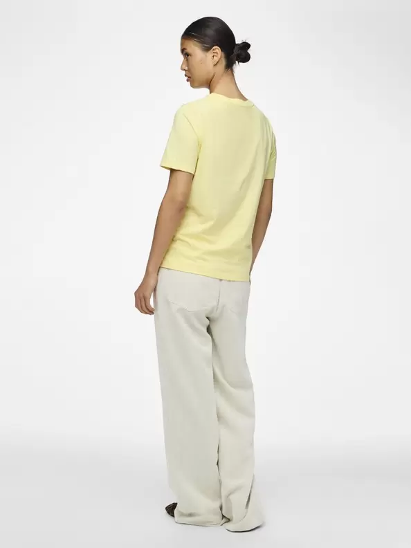 Product carousel image - PCRIA BOMULD T-SHIRT, Pale Banana | 1