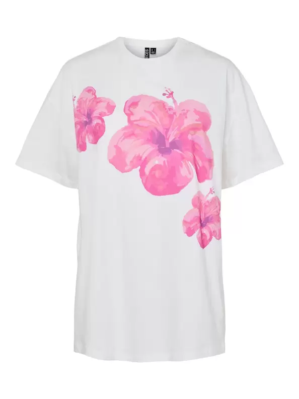 Product carousel image - PCMIKKA OVERSIZED T-SHIRT, Bright White | 1