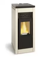 Musa Pilleovn 6 kW Hvid/sort