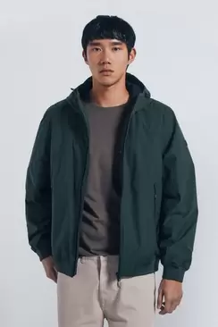 Puffer technical jacket