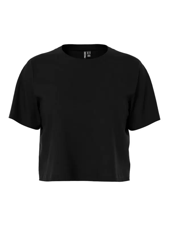 Product carousel image - PCSARA CROPPED T-SHIRT, Black | 1