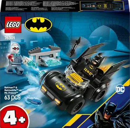 76301 LEGO Super Heroes DC Batman og Batmobile mod Mr. Freeze