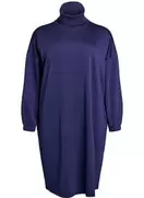 A-formet kjole med turtleneck