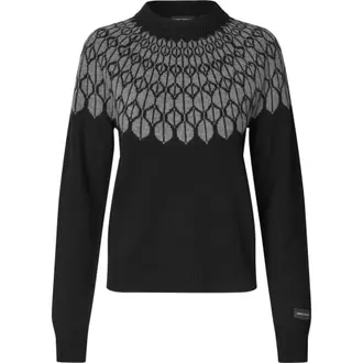 EQ KL Magda Knitted Sweater, Black