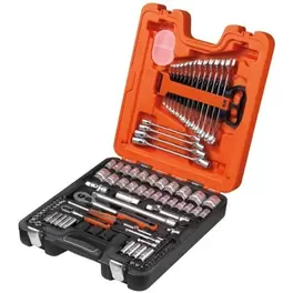 Bahco topnøglesæt S87+7 94 dele 1/4"-1/2" m/skraldenøgle