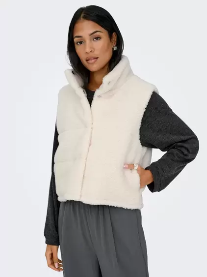 ONLSANDRA Teddy-vest