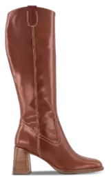 Billi Bi Langskaftet Støvle Cognac A19297