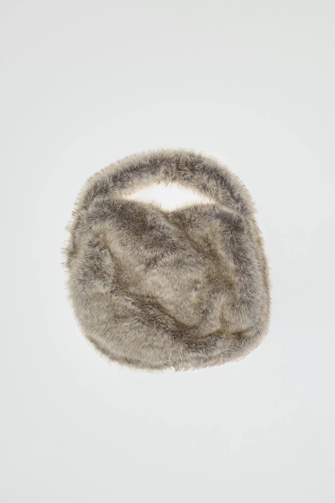 MAXI TASKE MED PELS-EFFEKT