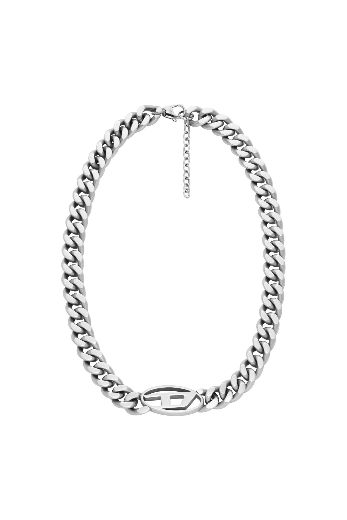 Oval D Logo Choker Necklace
