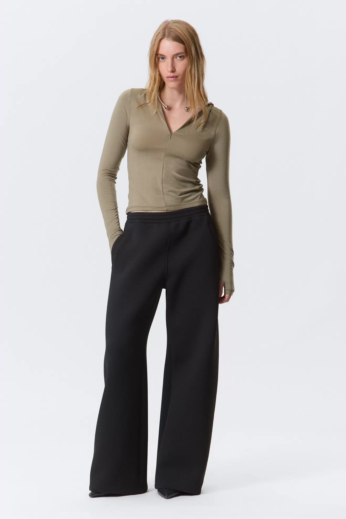 RELAXED BARREL LEG SCUBA SWEATPANTS