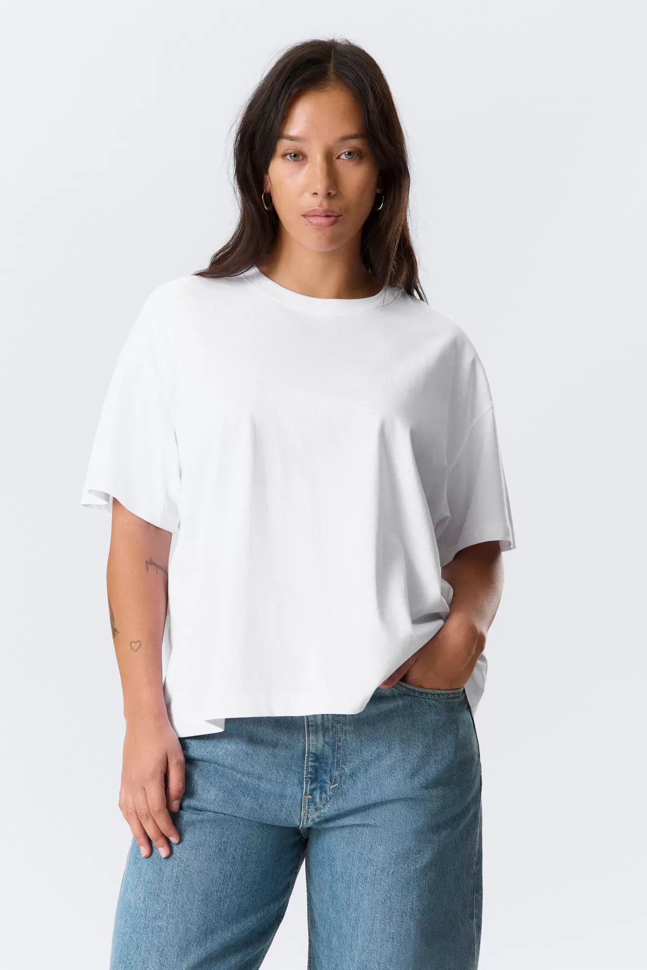 RELAXED BOXY COTTON T-SHIRT