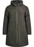 Vinterjakke med justerbar talje