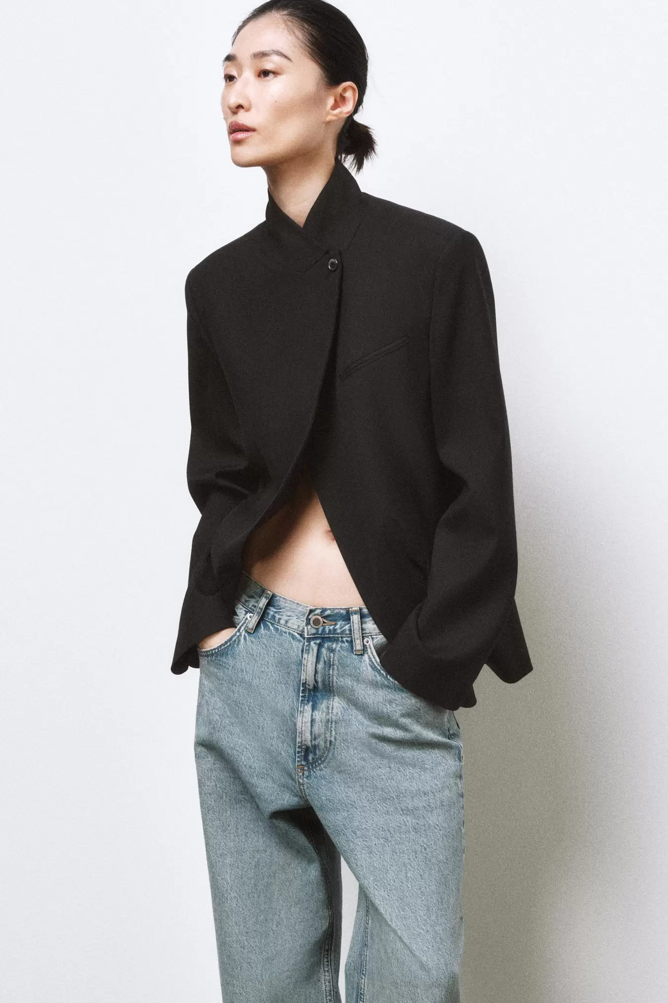 BLAZER MED ULD ZW COLLECTION