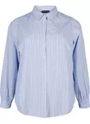 Stribet skjorte med nitter