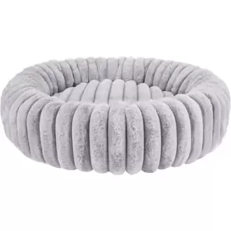 Nordic Paws Ripple Comfort hundeseng i lysegrå,