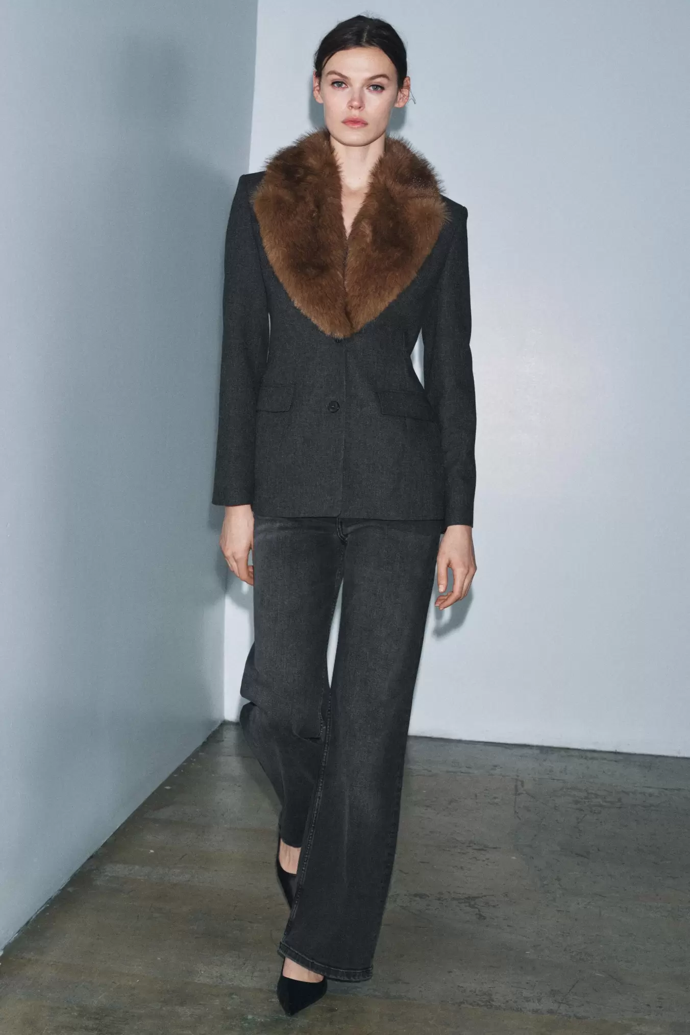 BLAZER MED PELSREVERS ZW COLLECTION