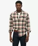 Langærmet Bomulds Lumberjack Skjorte