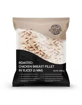 Kyllingefilet i skiver, grillet