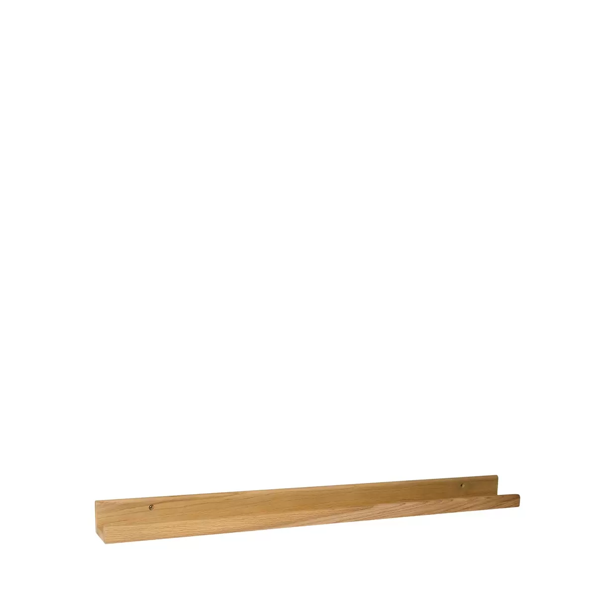 Wood II gallerihylde i egetræ, L90 cm