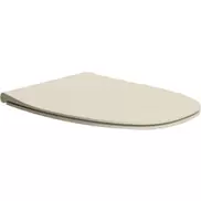 Modo+ toiletsæde, soft close, aftagelig, mat beige