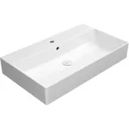 Kube X håndvask, 80x47 cm, hvid