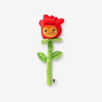 Plush toy - Plush rose with smile...