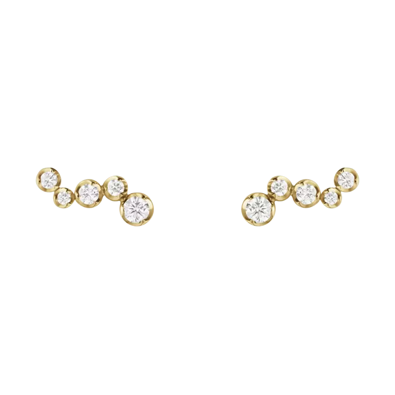 GEORG JENSEN SIGNATURE DIAMONDS, ørestik