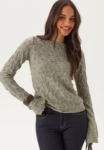 Structure Long Sleeve Top