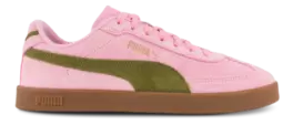 Puma Club II Era Sneaker Pink Shimmer Olive Green 400717 31