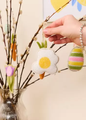 Hanging ornament - Fried egg with...