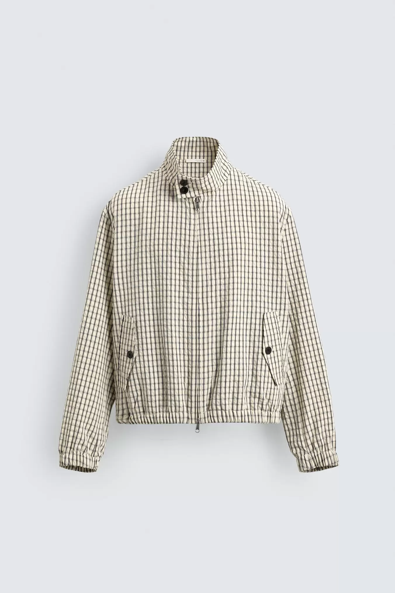 KORT JAKKE MED TEKSTURERET TERN